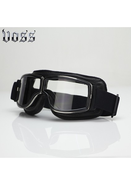 No.4 Voss En Son Retro Evrensel Katlanabilir Deri Ler Vintage Motosiklet Leri Jet Pilot Güneş Leri (Yurt Dışından) modelleri