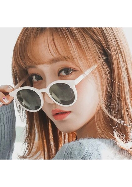 No.2 Retro Vintage Yuvarlak Çerçeve Güneş Leri Anti-Uv Bayan Seyahat Parti Leri Ler Gögüsler (Yurt Dışından) fırsatları