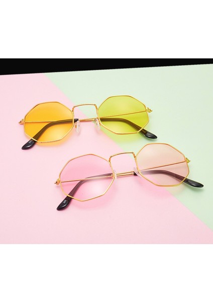 A3 Retro Vintage Yuvarlak Metal Şeffaf Moda Sürücü Leri Tasarımcı Daire Çerçeve Gözlüğü (Yurt Dışından) fırsatları