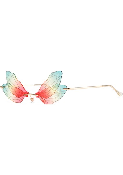 No.7 1 Adet Moda Tasarımı Rimless Lar Vintage Tasarımcı Yılanböceği Net Lens Buharlı Motosiklet Aksesuarları (Yurt Dışından)