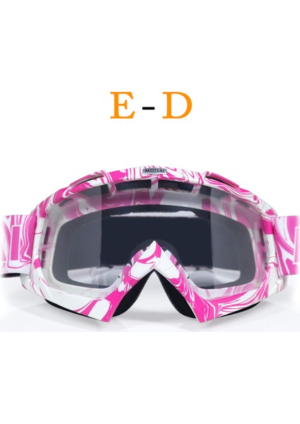 D2 Motokros Gözlüğü Mx Off Road Kask Leri Kayak Spor Gafas Motosiklet Kir Bisiklet Yarış Google Leri (Yurt Dışından)