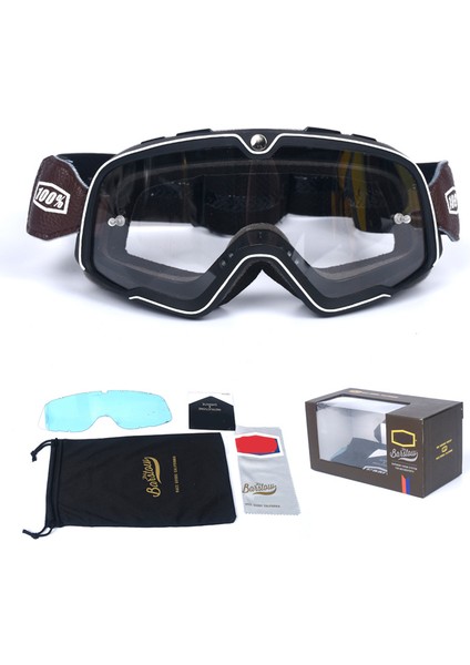 A4 Motosiklet Gözlüğü Güvenlik Koruyucu Motokros Retro Gece Görüş Kask Gözlüğü Açık Hava Sürme Ekipmanı (Yurt Dışından) fiyatları