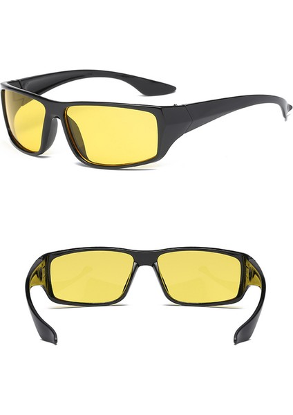 Sarı Stil Anti-Glare Motosiklet Sürüş Gözlüğü Gece Görüşü Koruyucu Ekipmanlar Gece Sürüş Sürücü Gözlüğü (Yurt Dışından) indirimleri