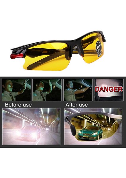 C Sürüş Anti-Parlama Polarize Leri Gece Görüş Gözlüğü Sürücü Gözlüğü Binme Gece (Yurt Dışından) fırsatları