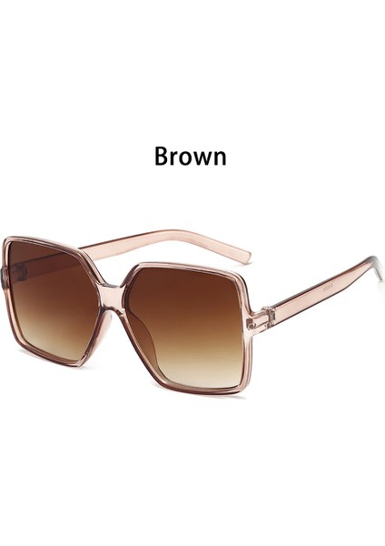 Kahverengi1 1 Pc UV400 Araba Otomatik Kenarlıklı Lar Vintage Kelebek Vintage Sokak Motor Gradient Lens (Yurt Dışından)