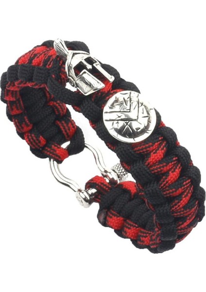 21.5cm Tarzı Koyu Altın Sıcak Açık Hava Hayatta Kalma Erkek Bileziği Spartan Kask Savaşçı Şemsiye Halat Bilezik Pulseira El Yapımı Halat Bayan Bileziği Hediye (Yurt Dışından) fırsatları