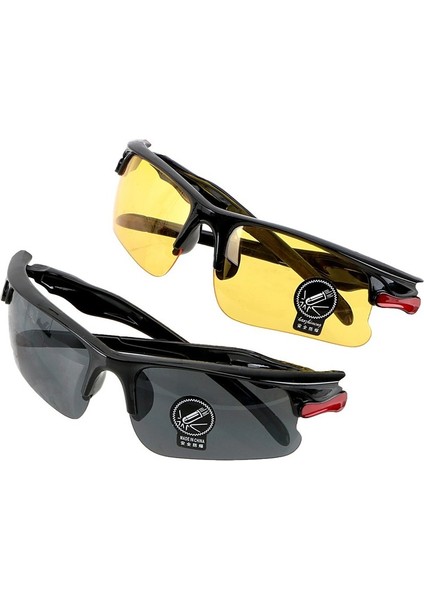 Siyah Stil Sürücü Anti-Pare Polarize Gece Görüş Sürücüler Gözlüğü Iç Aksesuar Koruyucu (Yurt Dışından) modelleri