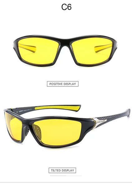 No.4 Yeni Lüks Polarize Vintage Sürüş Seyahat Balıkçılık Claunglasses (Yurt Dışından) fiyatları