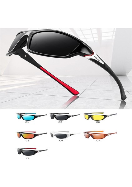 No.1 Yeni Lüks Polarize Vintage Sürüş Seyahat Balıkçılık Claunglasses (Yurt Dışından) fırsatları