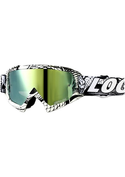 Logto Açık Hava Motosiklet Gözlüğü Bisiklet Mx Off-Road Kayak Spor Atv Kir Motosiklet Yarış Gözlüğü Motokros Leri Google (Yurt Dışından) fırsatları