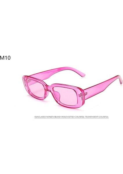 G Küçük Çerçeve Moda UV400 Güneş Koruyucu Retro Oval Kedi Gözü Dış Mekan Dağcılık (Yurt Dışından)