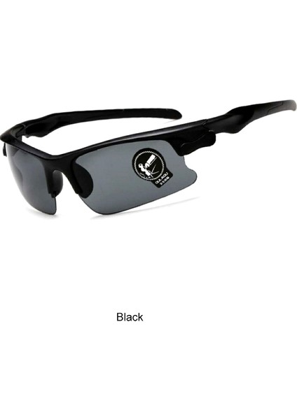 Siyah Stil Gece Görüşü Gözlüğü Kir Motosiklet Motokros Bisiklet Araba Bisiklet Sürme Sürücü Leri Anti Parlama Uv Gölgeler (Yurt Dışından)