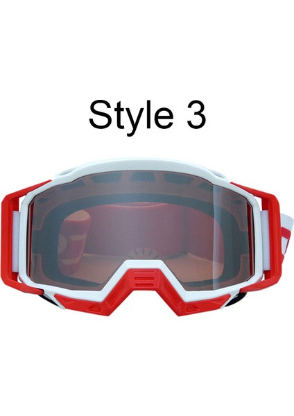 3 Ktm Motosiklet Leri Kask Mx Moto Kir Motosiklet Atv Kayak Açık Spor Scooter Maske (Yurt Dışından)