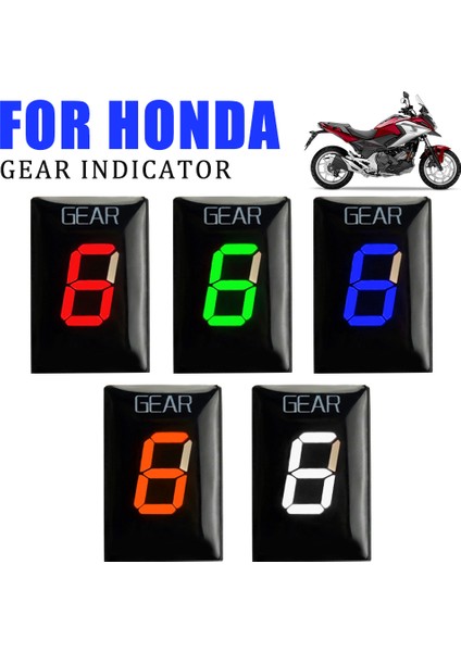 Kırmızı Ayraç Honda Cb 250 R F 500 x Cbf Cbr 600 Rr Vt B500X CB400SF Motosiklet Vites Pozisyonu Ekranı (Yurt Dışından) indirimleri