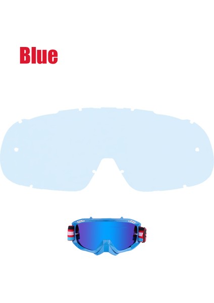 Çok (5 Adet) Stil Motokros Lensleri Dış Mekan Kir Motosiklet Atv Motos Altın Gümüş Mavi Mor Şeffaf (Yurt Dışından) fırsatları