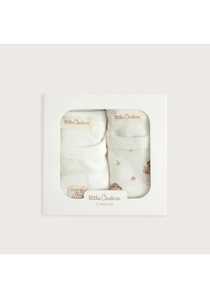 Woodland Body 2'li Kutu Ekru/baskılı fırsatları