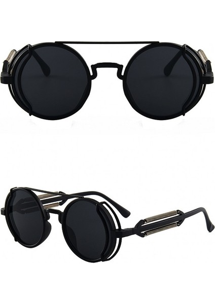 No.8 ve Erkekler Moda Punk Yuvarlak Çerçeve Gotik Renkli Lensler Ler Steampunk Stil Ler (Yurt Dışından) fiyatları