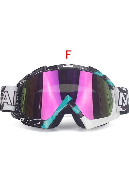 F1 Yeni Motokros Leri Bisiklet Mx Off Road Kaskları Spor Gafas Motosiklet Kir Bisikleti Oculos Moto (Yurt Dışından)