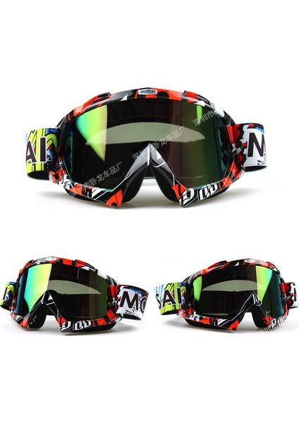 F1 Yeni Motokros Leri Bisiklet Mx Off Road Kaskları Spor Gafas Motosiklet Kir Bisikleti Oculos Moto (Yurt Dışından)