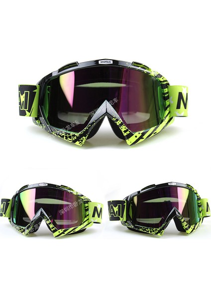 F1 Yeni Motokros Leri Bisiklet Mx Off Road Kaskları Spor Gafas Motosiklet Kir Bisikleti Oculos Moto (Yurt Dışından)