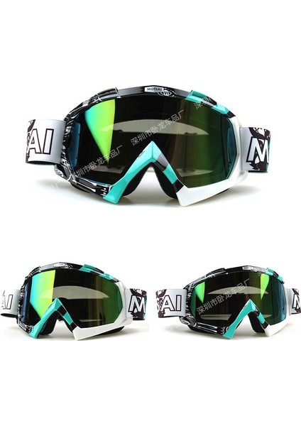 F1 Yeni Motokros Leri Bisiklet Mx Off Road Kaskları Spor Gafas Motosiklet Kir Bisikleti Oculos Moto (Yurt Dışından)