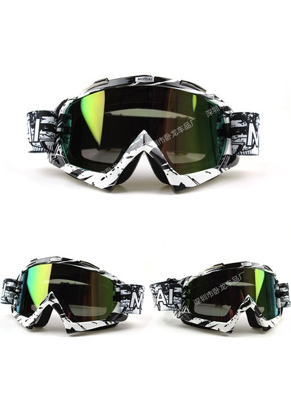 F1 Yeni Motokros Leri Bisiklet Mx Off Road Kaskları Spor Gafas Motosiklet Kir Bisikleti Oculos Moto (Yurt Dışından)