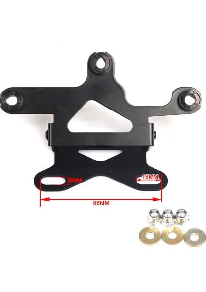 Sadece Braket Honda GROSX125 Su Geçirmez 12V Motosiklet LCD Dijital Gösterge Hızölçer Odometre Velocimetro Metre (Yurt Dışından)