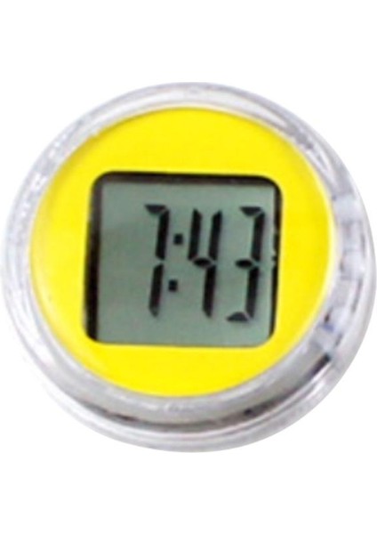 Mavi Stil Su Geçirmez Mini Motosiklet Bisiklet Yapışkanlı Dijital Ekran Saat Ofis Dekor Motosiklet Aksesuarları (Yurt Dışından) fırsatları