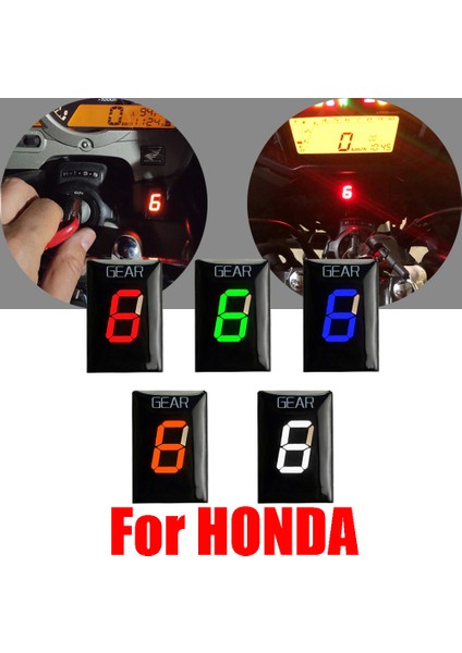 Turuncu Honda CB400SF CB500F CB500X CB500 x F Cb 500 x F CB600F CB650F Cbrrr Cbr Rr Vites - Motosiklet Ekipmanı (Yurt Dışından) indirimleri