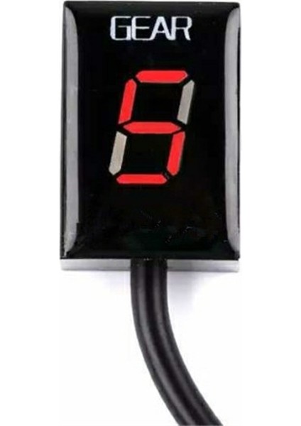 Kırmızı Stil Harley Davidson X48 Vites Şanzıman Motor Motosiklet Gear Indicator (Yurt Dışından)