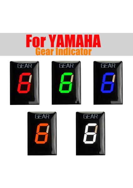 Braket-Kırmızı Yamaha Yzf R1 R6 Fz8 MT03 Mt-01 FZS600 XJR400 FZ400 Fz6 XV1900A YS250 XV1600A Xj6 Fiş Montaj Dişli Metre (Yurt Dışından)