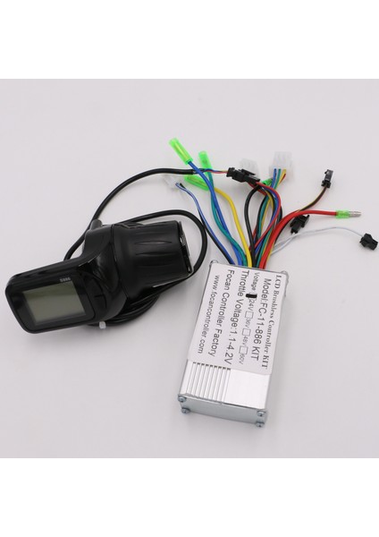 24V 36V 250W 250W Motor Fırçasız Kontrol Paneli LCD Ekran Başparmak Gazı Elektrikli Bisiklet Scooter Fırçasız Kontrolör Kiti (Yurt Dışından) modelleri