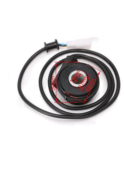 Sensör2 12MM Motosiklet Dijital Atv Gösterge Hızölçer Tekerlek Hızölçer Parça Aksesuarları Yedek 1x Sensör Kablosu + 2x Mıknatıs Tel (Yurt Dışından) indirimleri