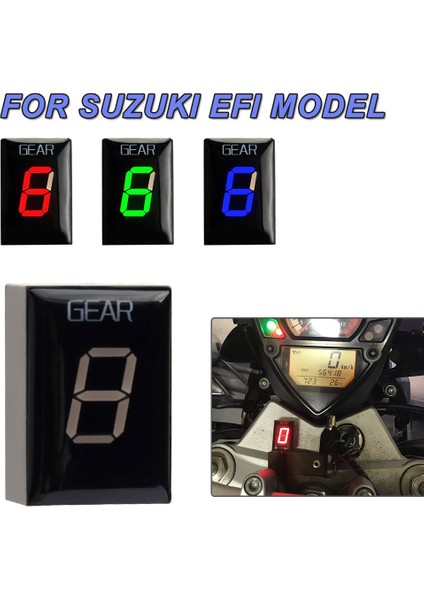 Mavi Ayraç Suzuki Sv Gsf 650 Bandit Dl V-Strom DL650 Vstrom Intruder Motosiklet Hız - Vites (Yurt Dışından)