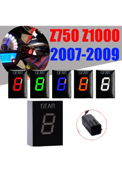 Braket-Kırmızı Kawasaki Z750 Z 750 Z1000 Z Motosiklet Hızlı Vites Dişi Oto Gösterge Metre - Motosiklet Aksesuarları (Yurt Dışından) fiyatları