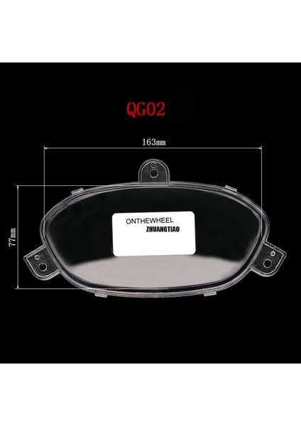 04 Motosiklet Motokros Moped Hız Tachometer Gösterge Lens Kapağı Scooter Atv E-Scooter (Yurt Dışından) fırsatları