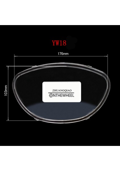 04 Motosiklet Motokros Moped Hız Tachometer Gösterge Lens Kapağı Scooter Atv E-Scooter (Yurt Dışından) indirimleri