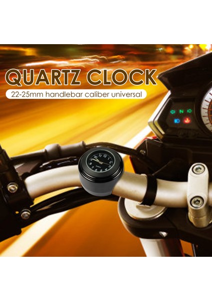 Su Geçirmez Motosiklet Kuvars Saat mm Direksiyon Bağlantılı Saat Alüminyum Alaşımlı Luminous Kuvars Saat Evrensel Moto (Yurt Dışından) fırsatları