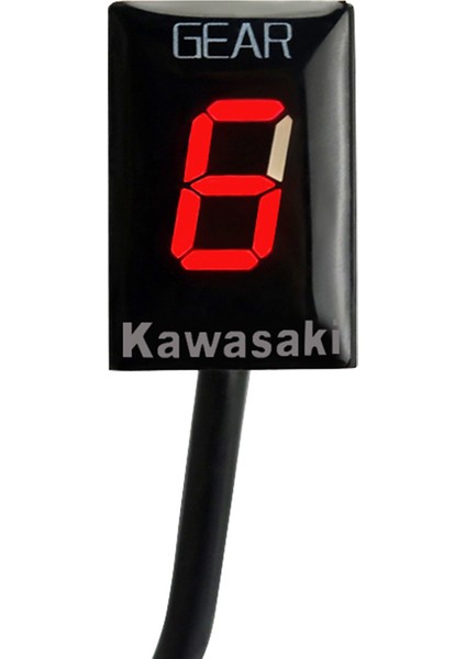 Kırmızı Stil Kawasaki ER6N Er-6n Er-6f ER6F Versy KLE650 Ninja 250R 300 Ninja R Motosiklet Vites Meter (Yurt Dışından)