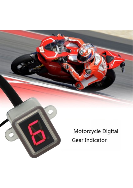 5 Vites Süper 6 Hız Göstergeli Evrensel Dijital Off-Road Motosiklet Motokros Işık Nötr Vites Display (Yurt Dışından) indirimleri
