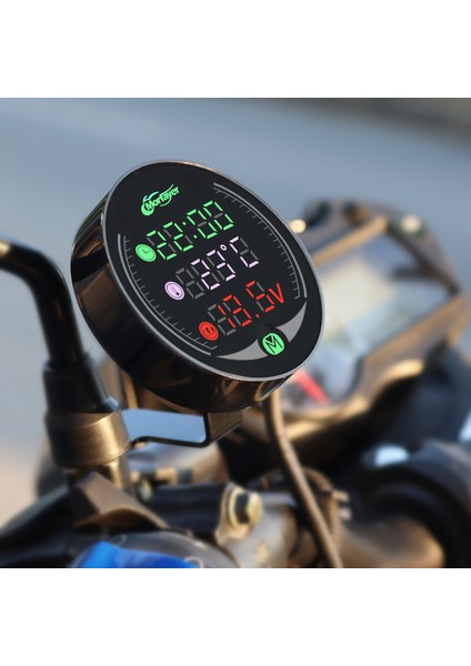16MM Nmax Pcx Xmax Xj6 CB650F Aerox Su Sıcaklık Saat Sayacı Motor Saatleri - Motosiklet Elektroniği (Yurt Dışından)