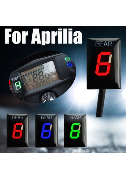 Braket-Mavi Aprilia R Et Caponord SL1000 Falco Motosiklet Vites Indikatörü (Yurt Dışından) fırsatları