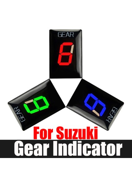 Yeşil Stil Suzuki Dl 650 GSXR600 GSXR750 Dl Gsx SV650 GSX-R600 GSX650F Sv Vzr Motosiklet Vites Gösterge Indikatörü (Yurt Dışından)