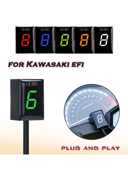 Mavi Ayraç Kawasaki ER6N Z1000SX NINJA400 Z1000 Z800 Z750 Versy Z650 W800 Ninja 300 Motosiklet Hız Dişli Meter (Yurt Dışından) fiyatları