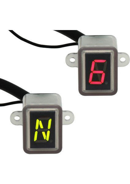 6 Vites Süper 6 Hız Göstergeli Evrensel Dijital Off-Road Motosiklet Motokros Işık Nötr Vites Display (Yurt Dışından) fiyatları