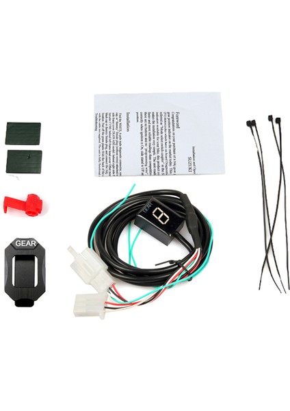 Yeşil Parantez Honda CB400 CB400SF CB600F CB600 F S CBF500 CBF600 VFR800 VTBR600F V Ecu Takma Hız Dişli Ekran Indikatörü - E Ticaret Başlığı (Yurt Dışından)
