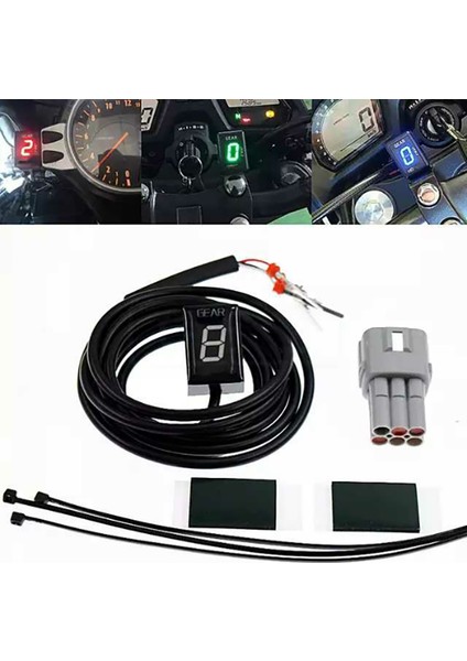 Braket Suzukı GSXGSX600GSF650GSF1250 Vites Motor Motosiklet Şanzıman Dişli Pozisyonu Ekranı (Yurt Dışından) fiyatları