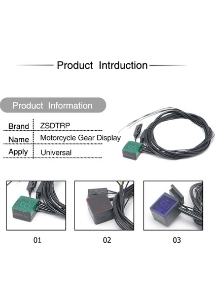 Kırmızı Stil Alconstar Güçlü Mıknatıs Ultra Ince Motosiklet 6 Hızlı Dijital Vites Motosiklet Ekran Vites Kolu Sensörü (Yurt Dışından) modelleri