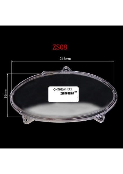 16 Scooter Moped Atv E-Scooter Motocross Motosiklet Hız Tachometre Gösterge Lens Kapağı (Yurt Dışından)