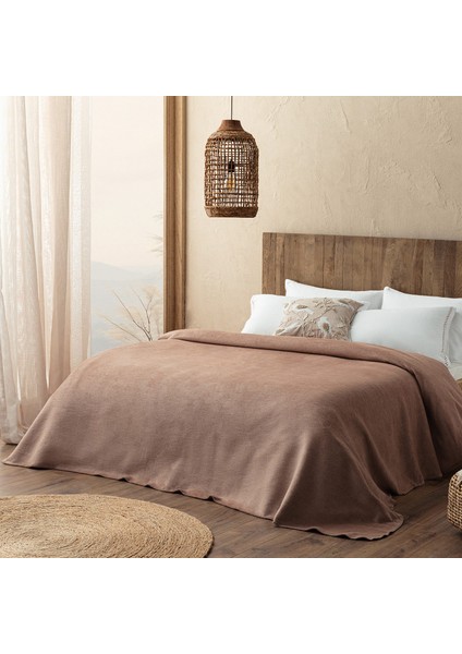 Aventura Battaniye Çift Kişilik 200X220 cm Acık Somon